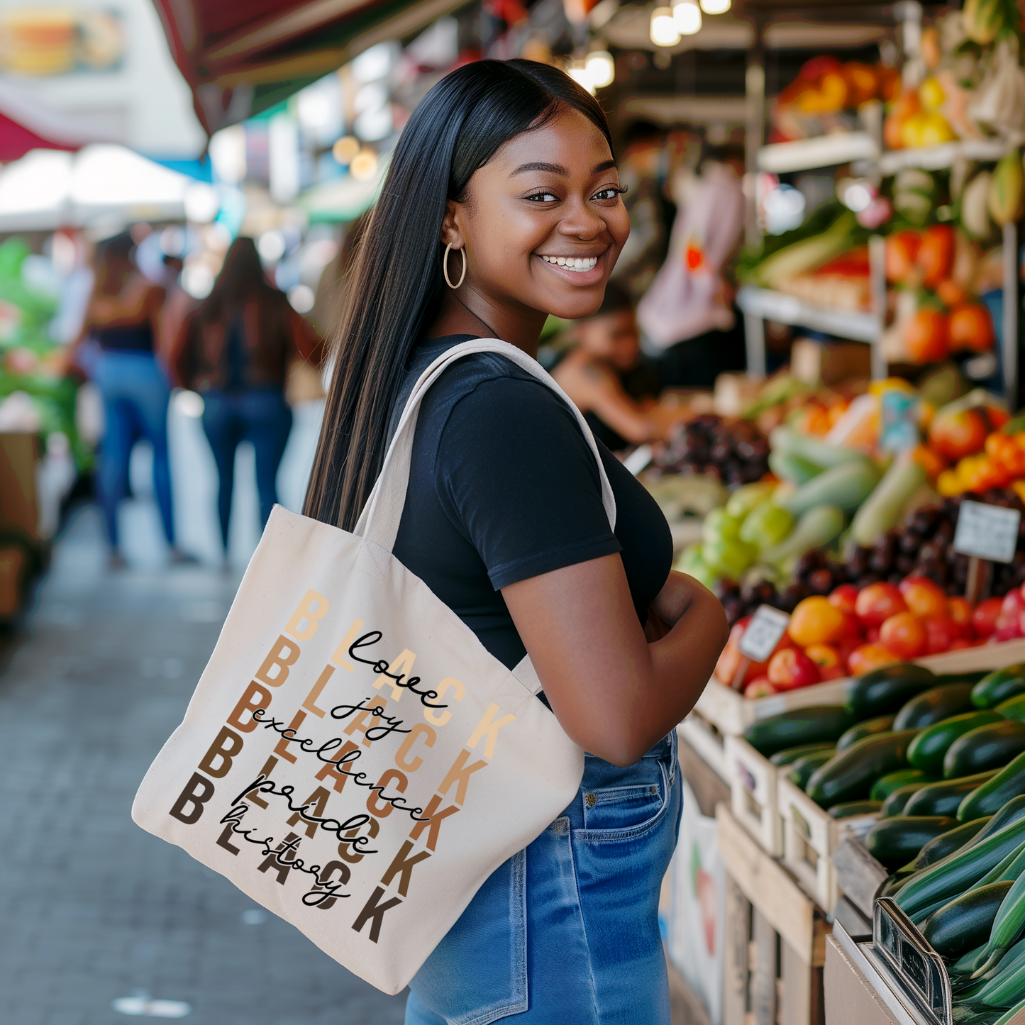 Black History Tote Bags